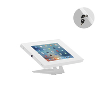 Brateck Anti-Theft Wall-Mounted/Countertop Tablet Holder  Fit most 9.7' to 11' tablets( iPad, iPad Air, iPad Pro, - White