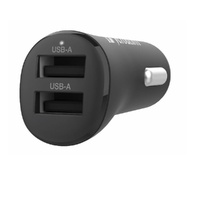 Verbatim Car Charger - Dual Port 3.4A - Black