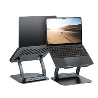 mbeat®  Stage P6 Laptop Stand with USB-C Dock