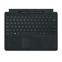Microsoft Surface Pro 8/9/X/10/11 Business Signature Mechanical & Backlit Key Large Type cover Keyboard Black with Slim Pen