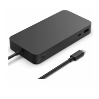Microsoft Surface Thunderbolt 4 Dock 40Gbps USB-C Thunderbolt 4 USB-A 3.5mm Audio Jack 2.5G Ethernet- Surface Go 2/3 Studio Pro