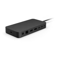 Microsoft Surface Thunderbolt™ 4 DockStation165W Thunderbolt 4 Cable 3 xUSB-C 3xUSB-A RJ-45 for Pro7/7+/8/9/10 Surface Go 2/3 Laptop 3/4/5/Studio 1YR