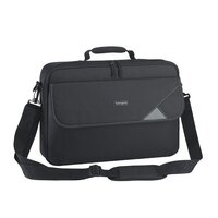 Targus 15.6' Intellect Bag Clamshell Laptop Case with Padded Laptop Compartment/ Laptop/Notebook Bag - Black