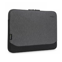 Targus 13-14' Cypress EcoSmart Sleeve Bag  for Laptop Notebook Tablet - Fits 13' 13.3' 14', Made with 3 Recycled Water Bottles - Grey