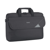 Targus 15.6' Intellect Top Load Case/Laptop/Notebook Bag with Padded Laptop Compartment - Black Fits 13' 13.3' 14' 15.6' Laptop