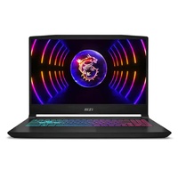 MSI Katana Series Gaming Notebook 15.6' QHD, Intel® Core™ Intel® Core™ i7-14650H, DDR5 8GB*2, 512GB SSD Windows® 11 Home Advanced, RTX 5070, GDDR7 8GB