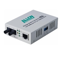 Alloy FCR200ST 10/100Base-TX to 100Base-FX Multimode Fibre (ST) Converter with LFP via FEF or FM. 2Km