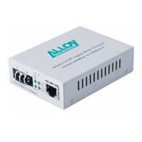 Alloy GCR2000LC 10/100/1000Base-T to Gigabit Fibre (LC) Converter with LFP via FEF or FM. 220m or 550m