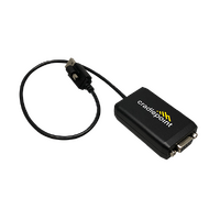 Cradlepoint Extensibility Cable, RS232 DB9 to Screw Lock USB Type A, 400mm; Used with R920