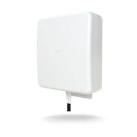 PANORAMA 2x2 MiMo Wideband Cellular LTE antenna, 9dBi, Wall or Mast mounted700-3800MHz for 2G/3G/4G/5G LTE IP65 rated housing