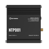 Teltonika NTP001, Accurate & low-cost NTP server, Newtwork Time Synchronization, GNSS capabilities, UTC-traceable time, Plug-and-play functionality