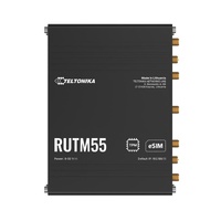 Teltonika RUTM55 Dual 5G Router, Dual SIM & eSIM™, Telit 5G Modem, Auto-Failover,