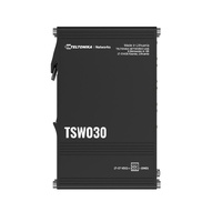 Teltonika TSW030 8-PORT ETHERNET SWITCH, 2-PIN Power Input, 10/100 Mbps,Integreated DIN Rail (Plug&Play Deployment), Supports auto MDI/MDIX crossover