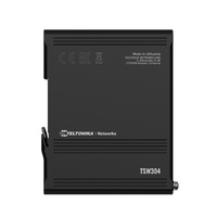 Teltonika TSW304 DIN Rail Ethernet Switch, 4x Gigabit Ethernet with speeds of up to 1000 Mbpsl, Wide Range of Voltages, PSU excluded