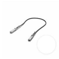 Ubiquiti SFP+ Direct Attach Cable, UACC-DAC-SFP10-0.5M, 0.5m Length, 10Gbps DAC Cable, 10Gbps Throughput Rate, SFP+ to SFP+ Conn