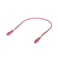 Ubiquiti OM4 Duplex LC UPC Fiber Patch Cable, Indoor OM4 multi-mode fiber patch cable with duplex LC UPC connectors.