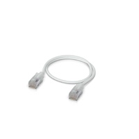 Ubiquiti UniFi Premium Patch Cable,0.15M, Single-Pack, White, Ultra-Thin Braided Patch Cable, Designed Optimized 10GbE Networking