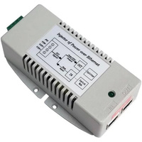Ubiquiti Tycon Power 10-15VDC IN, Qty 2 Ports 802.3af/at 56VDC 21W OUT DC to DC Converter and Gigabit PoE inserter