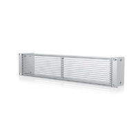 Ubiquiti 2U Rack Mount Vented OCD Panel, Silver Vented Blank Panel, Compatible with the Toolless Mini Rack, 2Yr Warr