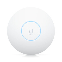 Ubiquiti UniFi U6-Enterprise WiFi 6E 4x4 MIMO PoE+ Access Point,140m Coverage,600+ Device&2.5GbE Uplink, Ceiling Mount,For High-Density, 2Yr Warr