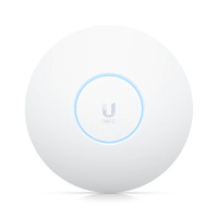 Ubiquiti UniFi Wi-Fi 6 Enterprise, Powerful, ceiling-mounted WiFi 6 access point designed for seamless multi-band coverage in high-density networks.