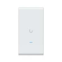 Ubiquiti U6 Mesh ProIndoor/Outdoor WiFi 6 AP,4 Spatial Stream,An Integrated Super Antenna& Gigabit Passthrough Port,PoE Power,185 m² Coverage,2Yr Warr