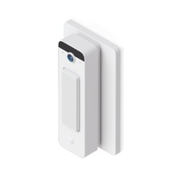 Ubiquiti UACC-DBL-GB-Plate-B, Secure, Flat Or Angled Mounting Plate For Installing The Doorbell Lite Over A Standard Single-Gang Box, Black