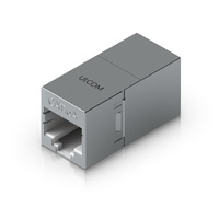 Ubiquiti RJ45 Inline Coupler Indoor, 10-Pack, Compact, Inline RJ45 Coupler With Shielding For Ethernet Cable Extension.