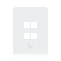 Ubiquiti Universal Paintable Keystone Wall Plate, 4-Pack, Universal Keystone Wall Plate, Paintable Cover For Clean, Customizable Finish.