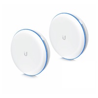 Ubiquiti UniFi Building-to-Building Bridge - 60 GHz Wireless Bridge with a 10 Gbps SFP+ Interface, Complete PtP Link, Sold as 2 Pack, 2Yr Warr