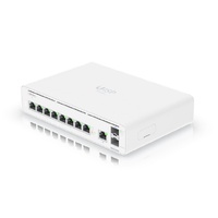 Ubiquiti UISP Host Console,Integrated Switch & Multi-gigabit Ethernet Gateway, (9) GbE RJ45 ports, (2) 10G SFP+ ports, Up 8,500 Mbps,  2Yr Warr