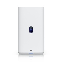Ubiquiti UNAS 4, White, UniFi Network Storage (4)2.5/3.5' HDD Bays,(2)M.2 NVMe SSD Cach Slot,2.5 GbE, USB-C Connect, PoE+++ Adapter, Compact Footprint