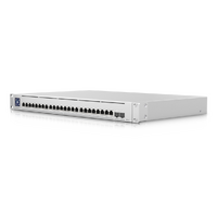 Ubiquiti Switch Enterprise 24-port Switch 24x10GbE Ports, 2x 25G SFP28 Ports For Uplinks, Managed Layer 3 Switch, 2Yr Warr