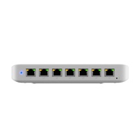 Ubiquiti Ultra 60W, Compact 8-port Layer 2 GbE PoE Switch With Versatile Mounting Option, 7 GbE PoE+ Output ports, 1 GbE port wi