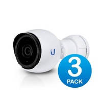 Ubiquiti UniFi Protect Camera UVC-G4-BULLET 3 Pack Infrared IR 1440p Video 24 FPS- 802.3af is embedded