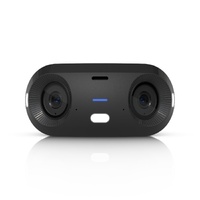 Ubiquiti G6 180, Black, Indoor/Outdoor Dual Sensor 16MP PoE+ Camera, Multi-TOPS AI Engine , Panoramic 180° Coverage.