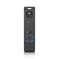 Ubiquiti G6 Entry, All-Weather, PoE+ Doorbell, Enhanced AI Detections, Two-Way Audio, Secondary Package Camera, Integrated Access Reader Capabilities.