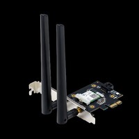ASUS PCE-AX3000 Retail AX3000 Dual Band PCI-E WiFi 6 (802.11ax) Adapter, 160MHz, Bluetooth 5.0, WPA3, OFDMA, MU-MIMO (WIFI6) ( NIC )