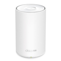 TP-Link Deco X50-4G(1-pack) 4G+ AX3000 Whole Home Mesh Wi-Fi 6 Router, Build-In 300Mbps 4G+ LTE Advanced Modem