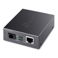 TP-Link TL-FC111PB-20 10/100Mbps WDM Media Converter with 1-Port PoE - IEEE 802.3u, 20KM, 1310 nm TX, 1550 nm RX
