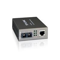 TP-Link MC100CM 10/100Mbps Multi-Mode Media Converter - IEEE 802.3u, SC-Type, 1310nm 2km Multi-mode