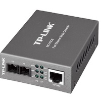 TP-Link MC110CS 10/100Mbps Single-Mode Media Converter Convert 100BASE-FX Fiber to 100Base-TX Copper Media Extends Fiber Distance Up To 20km