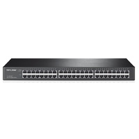 TP-Link TL-SG1048 48-Port Gigabit Rackmount Switch 19-inch rack-mountable steel case 96Gbps Switching Capacity IEEE 802.3x flow control Auto MDI/MDIX