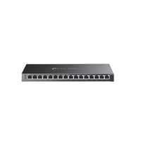TP-Link SG2016P Omada 16-Port Gigabit Smart Switch with 8-Port PoE+ , Integration with Omada SDN Controller, Static Routing, 802.1Q VLAN, STP/RSTP/MST