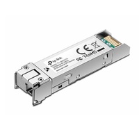 TP-Link 1000Base-BX WDM Bi-Directional SFP Module (TL-SM321A-2) TX: 1550nm, RX: 1310nm, Up to 2KM Transmission Distance, LC Simp