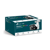TP-Link VIGI 4MP C340(6mm) Outdoor Full-Colour Bullet Network Camera, 6mm Lens, Smart Detection, 3YW