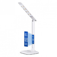 Simplecom EL808 Dimmable Touch Control Multifunction LED Desk Lamp 4W with Digital Clock