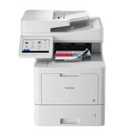 Brother MFC-L9630CDN Colour Laser Multi-Function Printer. Up to 600 x 600 dpi, 2,400 dpi class (2400 x 600) quality, 520 sheets of 80 gsm plain paper