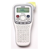 Brother PTH105 Accent Labeller Handheld, White/Grey 3.5-12MM