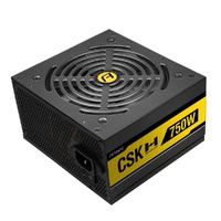 Antec CSK 750W 80+ Bronze, 88% Efficiency, Semi-Modular Flat Cables, 120mm Silent Fans, 4x PCI-E 8 (6+2) Pin, 2x EPSContinuous power PSU, AQ3